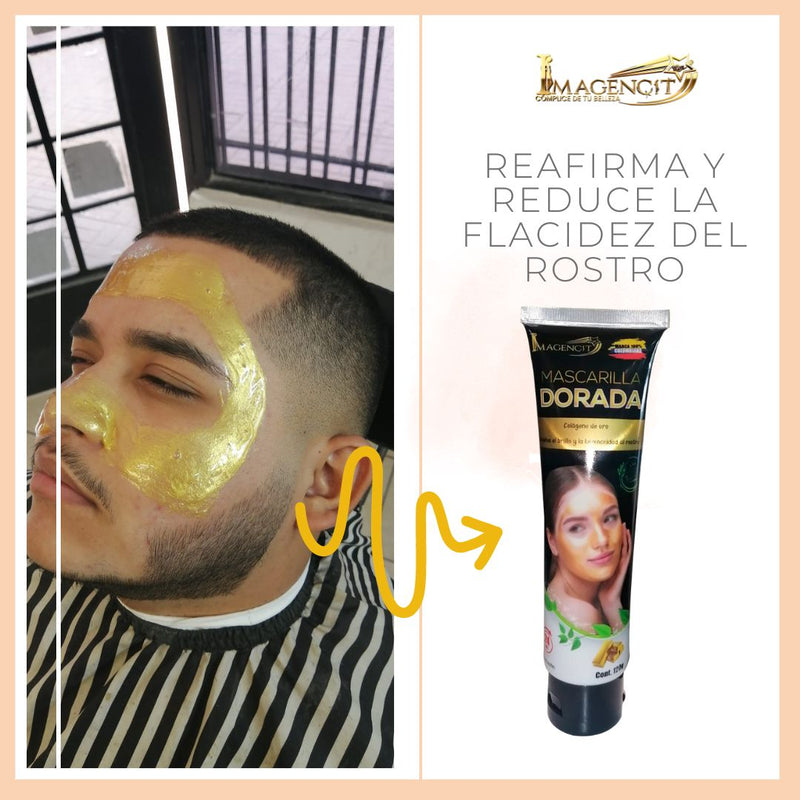 ✨ MASCARILLA COLÁGENO DE ORO  🌟 OroGlow Mask 120g ✨