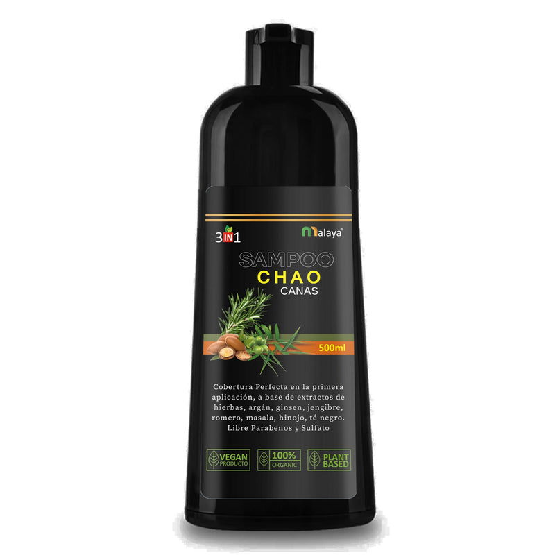 COMBO SHAMPOO CHAO CANAS 3 en 1 + TRATAMIENTO CAPILAR + ENVÍO GRATIS!